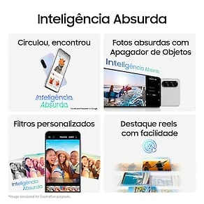 Miniatura Smartphone Samsung Galaxy A56 5G Verde 256GB 8GB RAM, Câmera Tripla até 50MP, Tela Super AMOLED 6.7", IP67, NFC, Vídeo HDR e Recursos AI