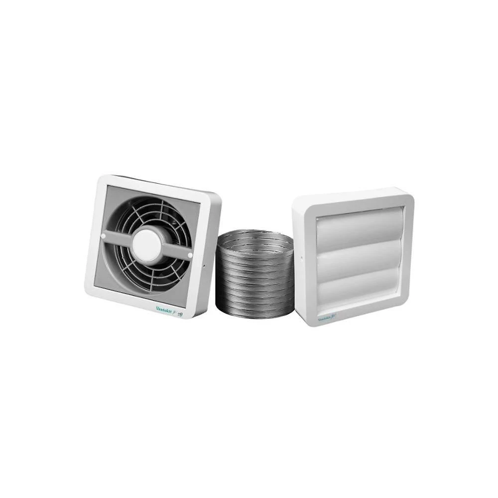 Exaustor Ventokit Mini Bivolt Classic C para Ambientes Até 12m2 280A