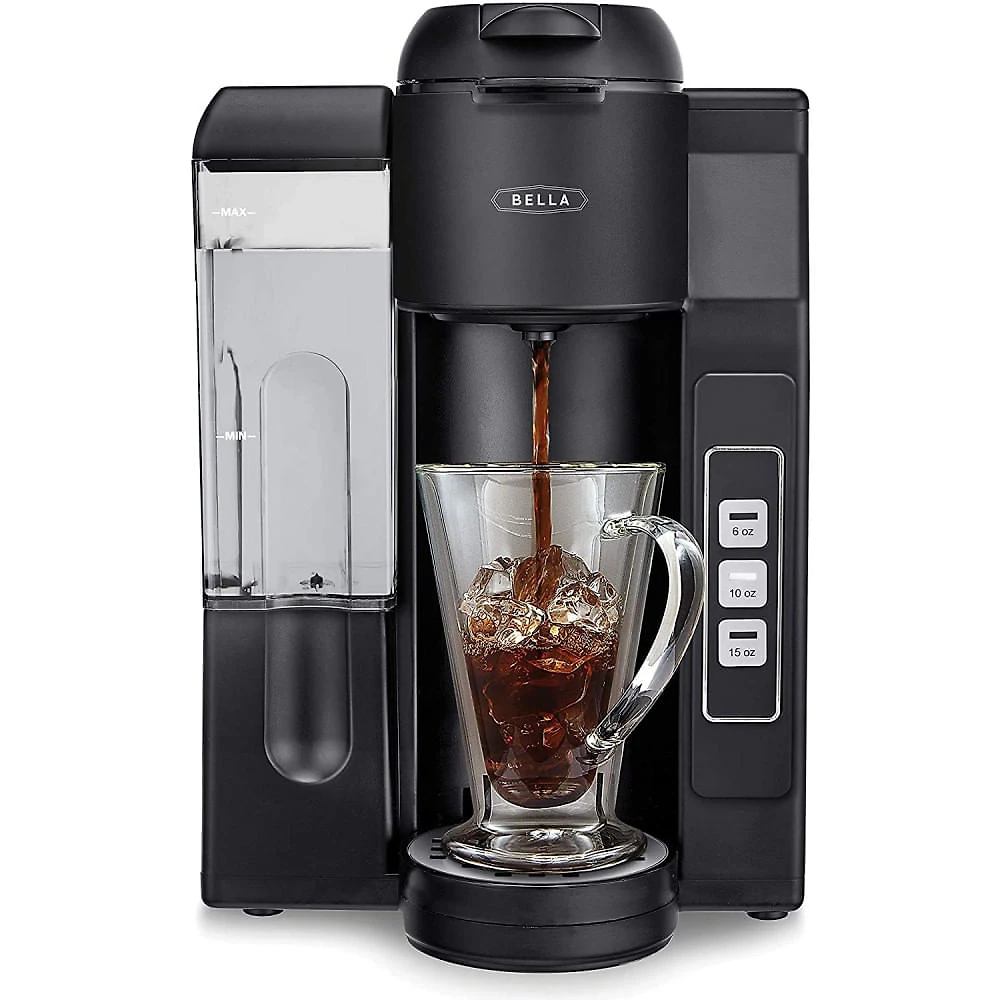 BELLA 17244 Máquina de Café Expresso Manual 12L com Bandeja d
