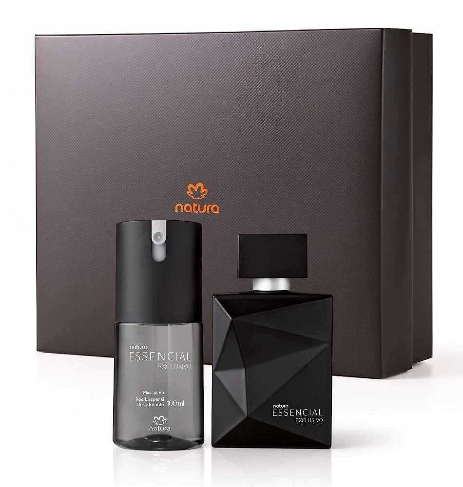 PRESENTE NATURA ESSENCIAL EXCLUSIVO ( DEO PARFUM + DES +SACOLA)