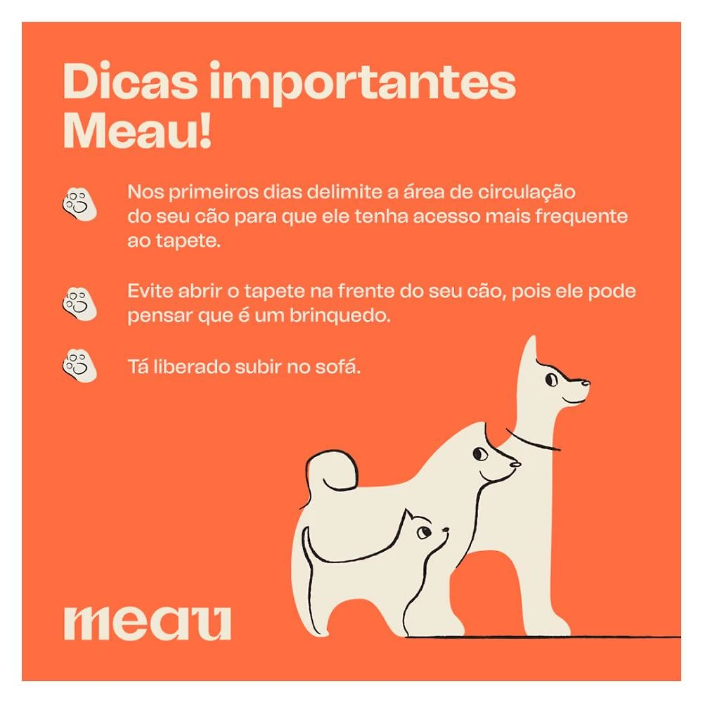 Tapete Higiênico Meau Slim para Cães - 90 Unidades (3 Pacotes)