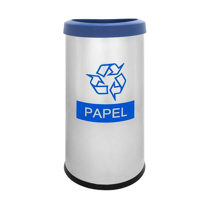 LIXEIRA SELETIVA RECYCLING PAPEL 40,5 L IXAZ COM
