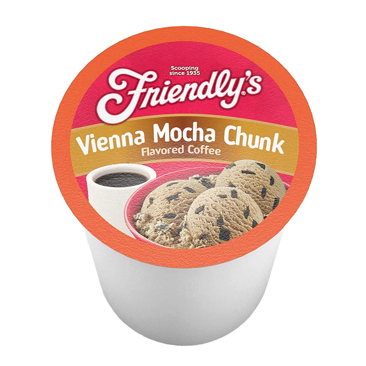 Cápsulas de café de sorvete da Friendlys
