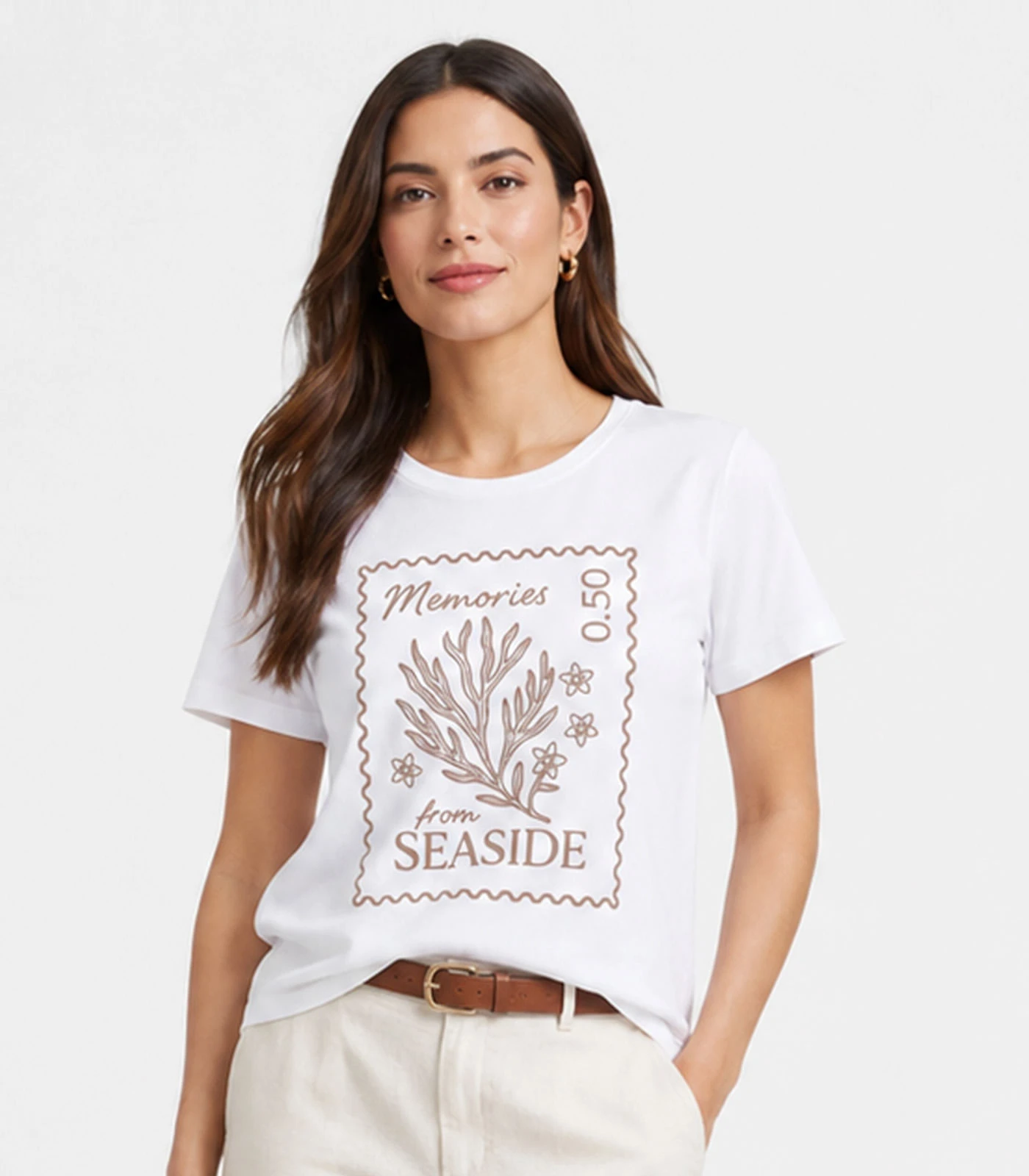 Blusa Feminina Molicotton Viscose Infinita Cor Branco