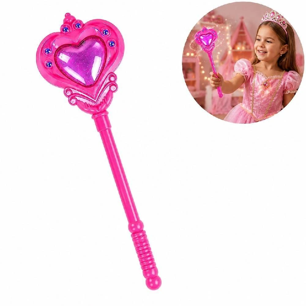 Varinha Mágica Infantil Varinha Encantada com Efeitos de Luz e Som Roxo Yeet