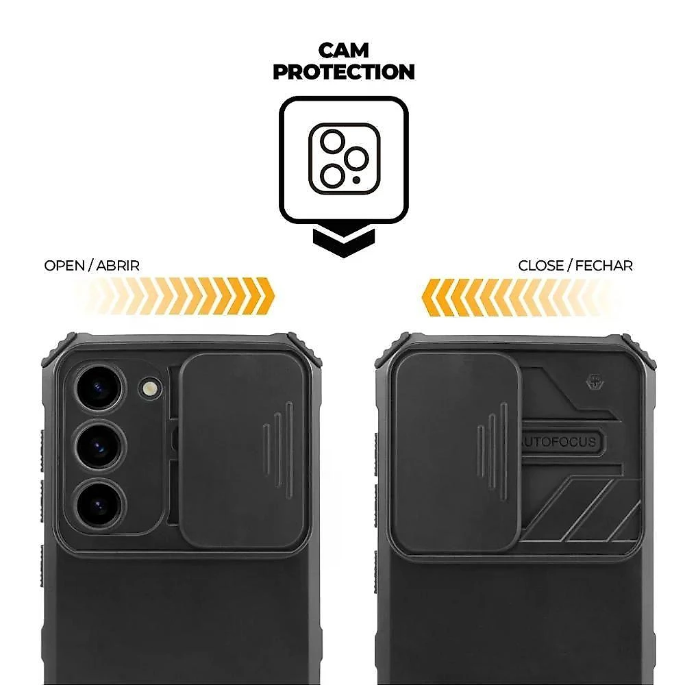 Kit Capa Victus E Película Coverage Para Samsung Galaxy S23 Plus - Gshield