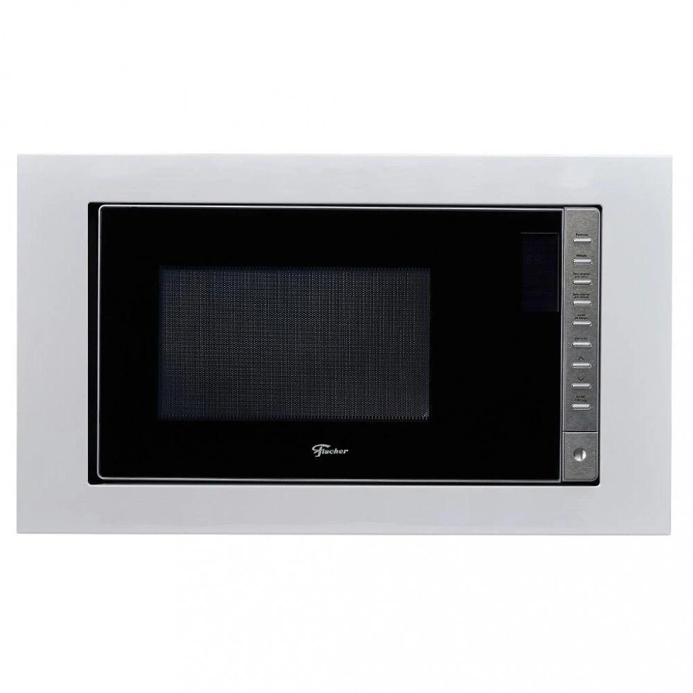 Micro-ondas De Embutir Fit Line 25l Fischer Branco 220V