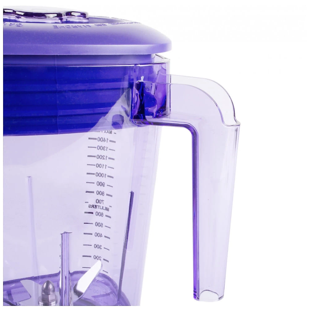Waring The Raptor Copo de Liquidificador Roxo em Copoliéster 1,42L para Liquidificadores Comerciais