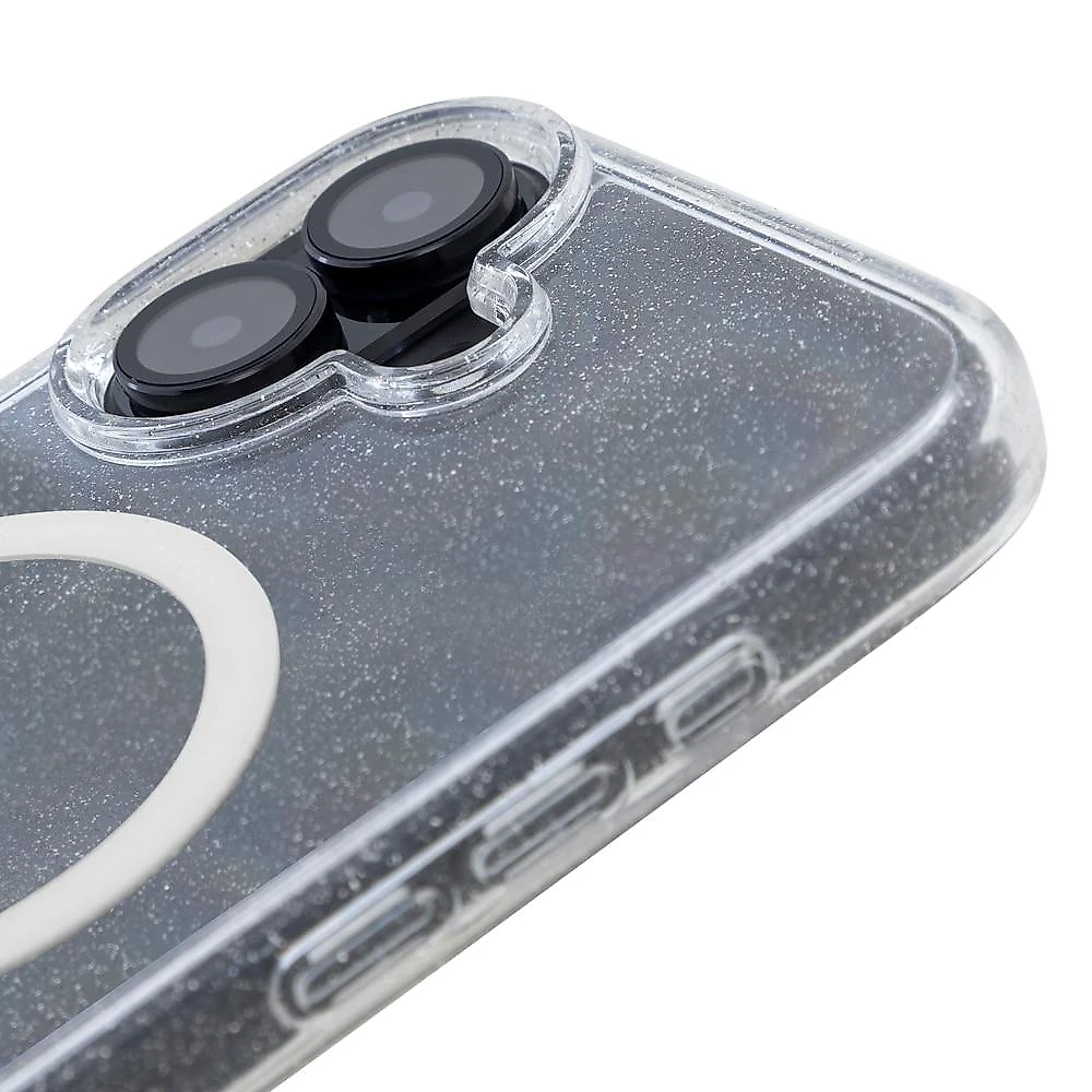 Capa iPhone 16 Plus com Indução, Shine Originais iPlace - Transparente com Brilho