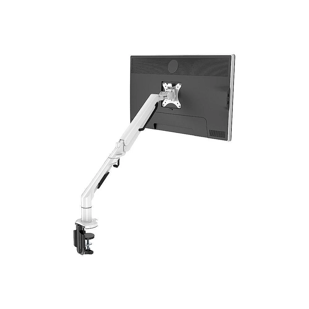 Suporte de Mesa Articulado para Monitor de 17" a 36" FlexiSpot MA8, Ajustes com Pistão a Gás, VESA, Branco - MA8W