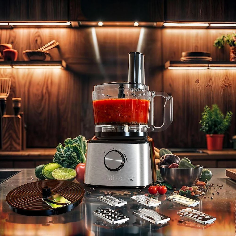 Multiprocessador philco 1000w 5 em 1 pmp10a 110v