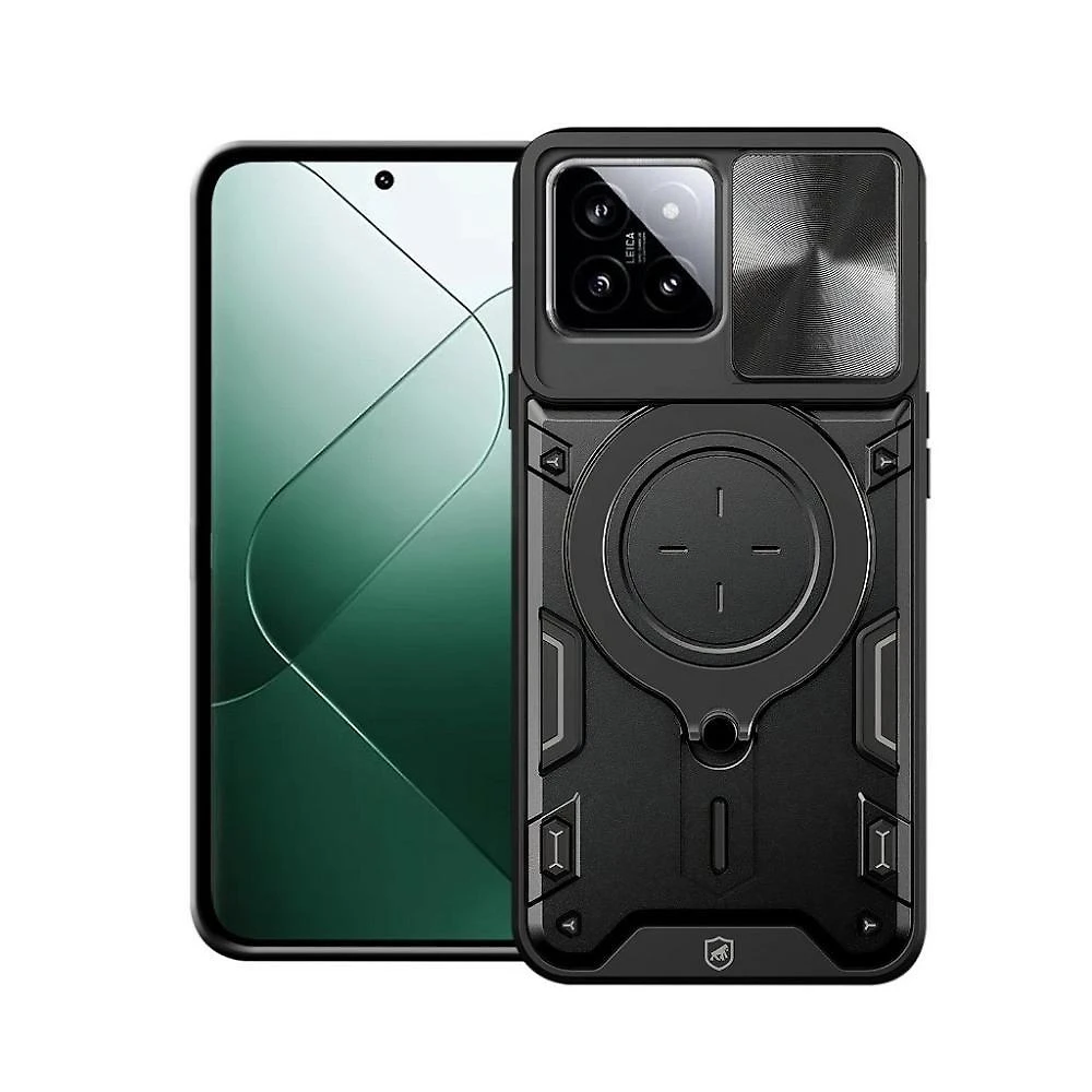 Capa para Celular Gshield Xiaomi 14 Pro Discovery com Proteção Contra Impactos em Polipropileno