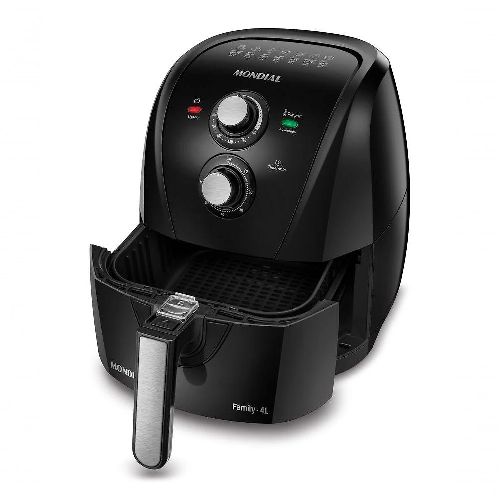Fritadeira A Ar Mondial - Afn-40-fb Air Fryer Afn-40-fb 220v/60hz .