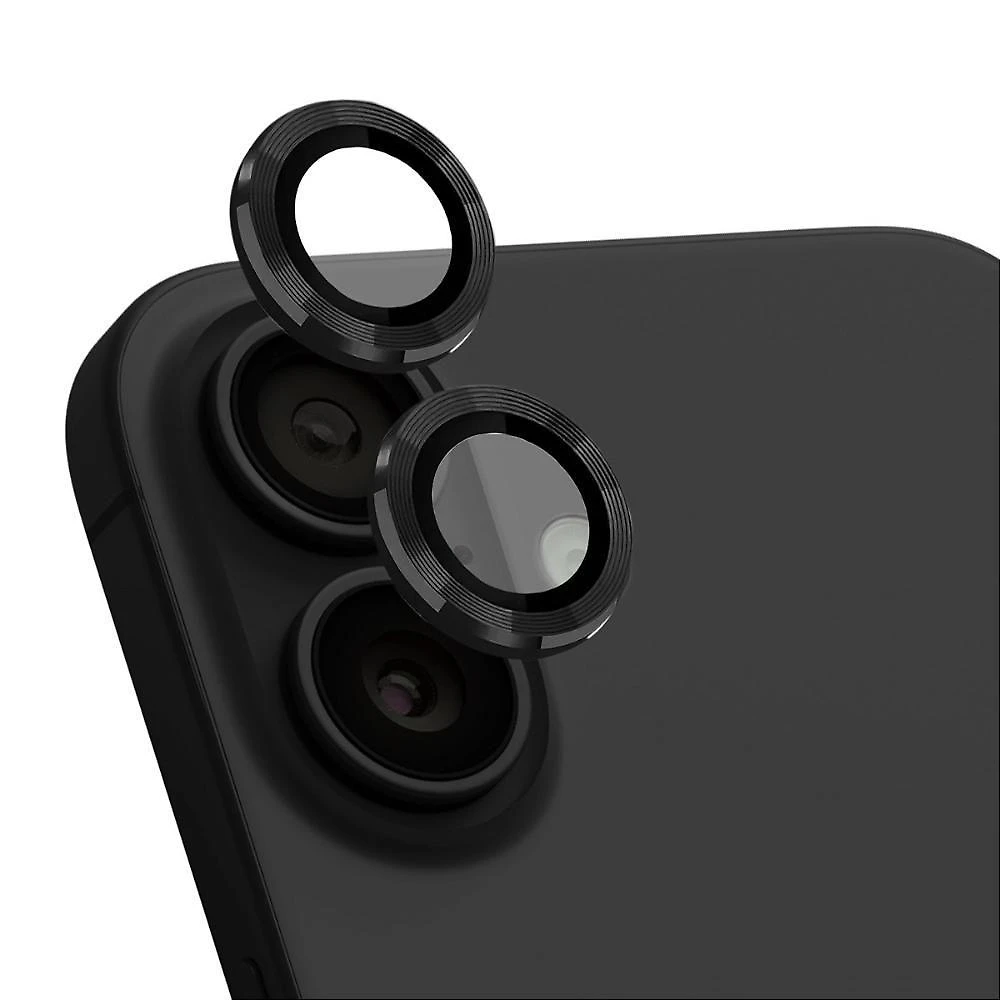 Protetor de Lente Gshield One Armor para Iphone 16 Preto Alumínio + Polímero 1 Unidade