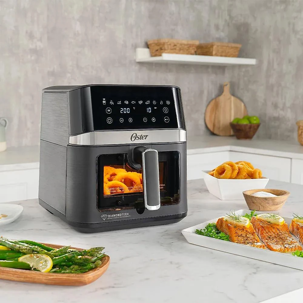 Fritadeira DiamondTech Oster 6L com Visor Transparente CKSTAF60WDDF 127V
