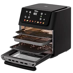 Fritadeira Elétrica Air Fryer Philco Oven PAF11B 11L Porta Removível - Preta 110V