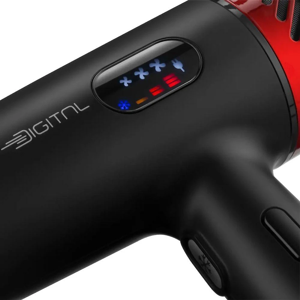 Secador Turbe Digital 2400W Preto 110V