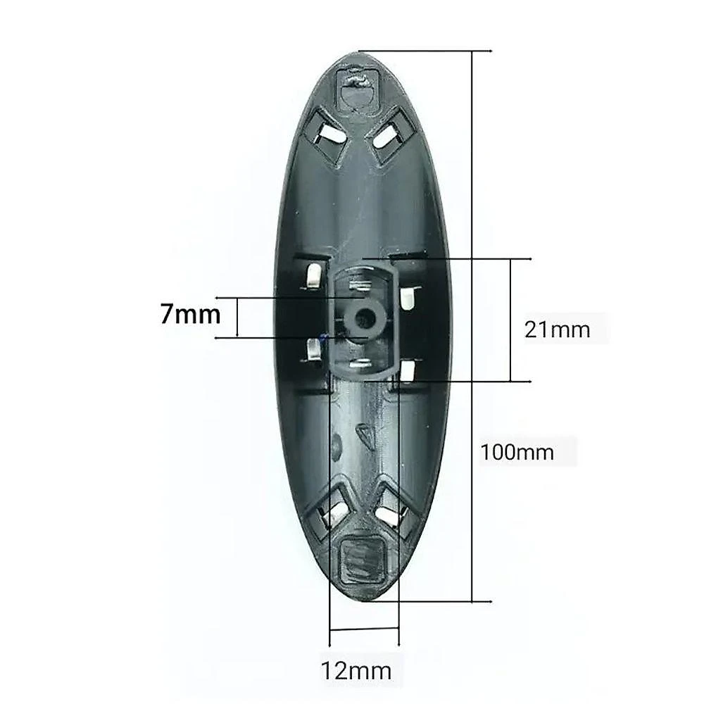 Sensor Hand Grip Universal Monitor Cardíaco Esteiras e Bicicletas Preto AB Mídia