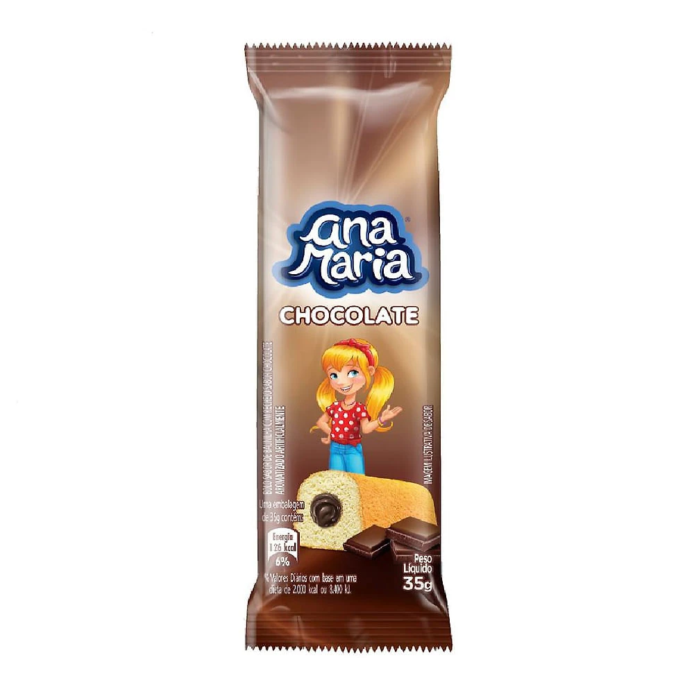 Bolinho Ana Maria Chocolate 35g