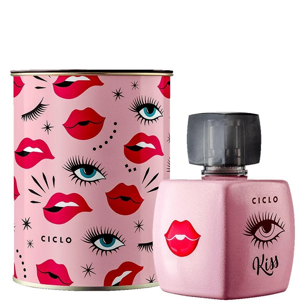 Perfume Kiss Feminino Oriental Floral 100ML Ciclo Cosméticos