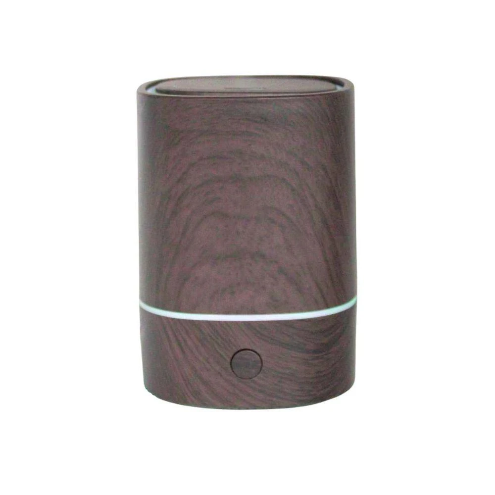 Difusor Aromatizador Umidificador De Ar Oleos Essenciais 360 Mogno