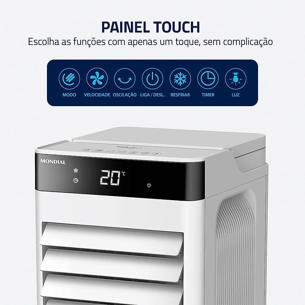 Climatizador Fresh Air Mondial Branco 90W CL-07L110V