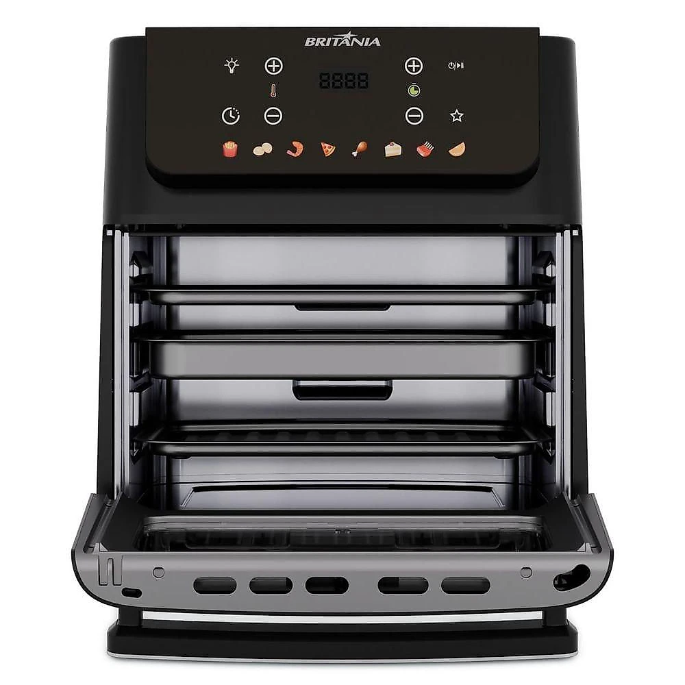 Air Fryer Oven Britânia 11L 8 Funções 1800W BAF11A 110V