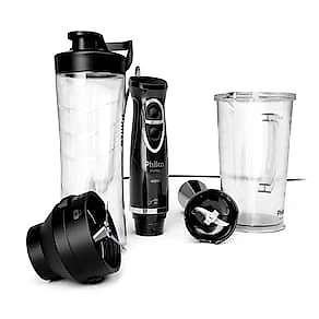 Mixer 2 em 1 PMX40A 400W com Copo 800ml e Liquidificador Squeeze 110V