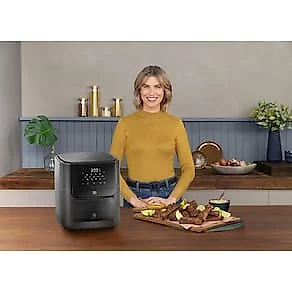 Fritadeira Airfryer Oven Electrolux EAF85 Experience Rita Lobo 12L 1700W 5 em 1 Grafite 110V