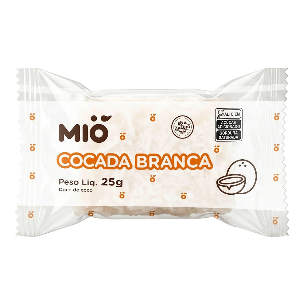 Cocada Mió Branca 25g