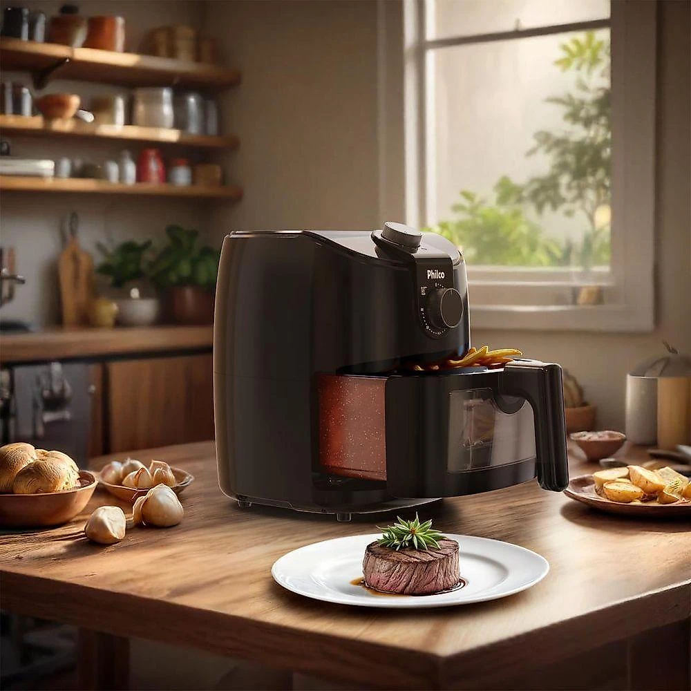 Air Fryer Philco 4L Revestimento Redstone 1500W PAF40A 110V