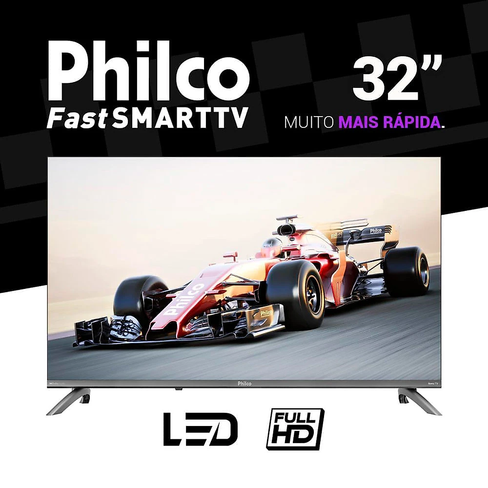 Miniatura Smart TV 32" Philco Roku TV Dolby Audio HDR10 P32CRB