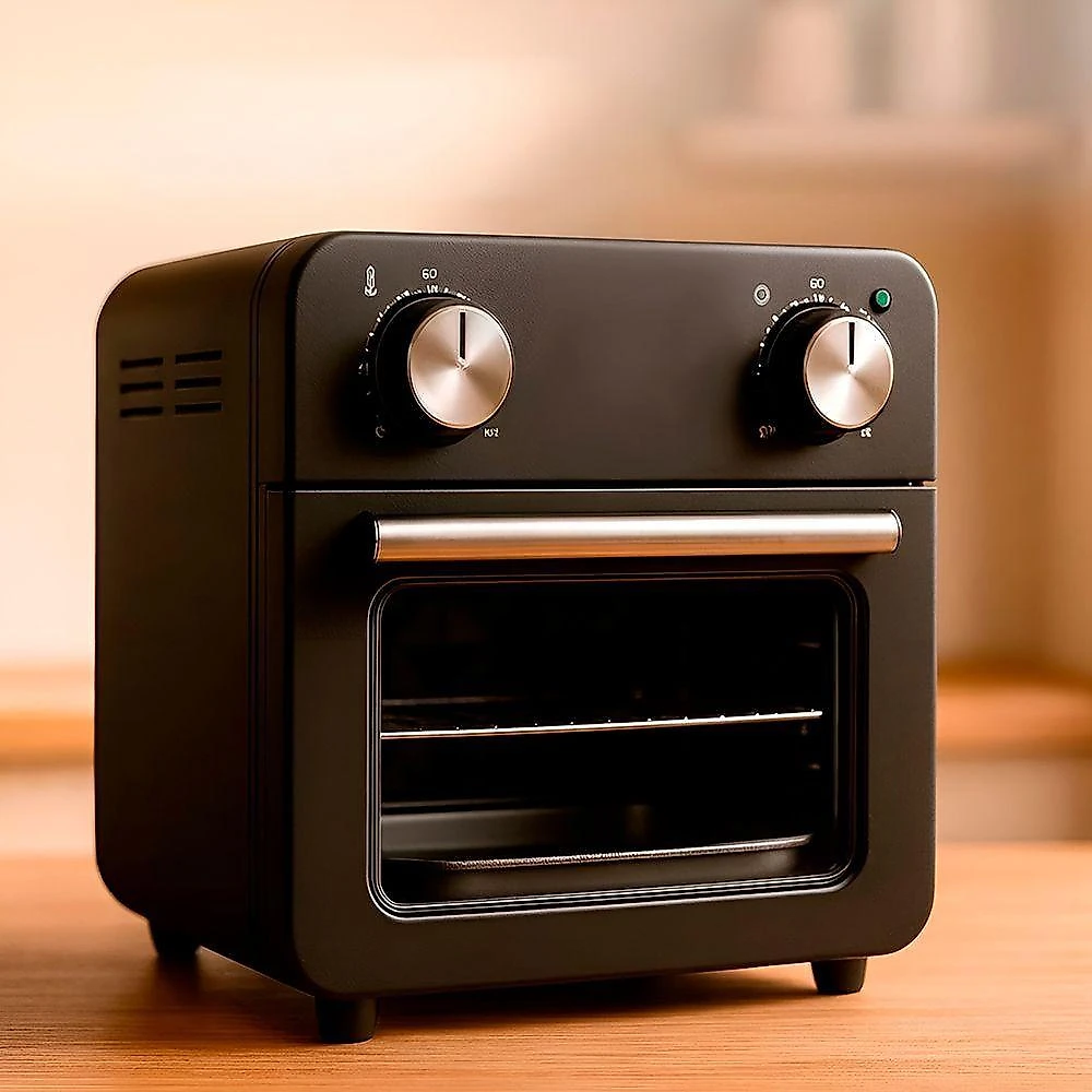 Forno Elétrico com Função de Fritadeira a Ar Bancada 10L 1000W Preto 220V