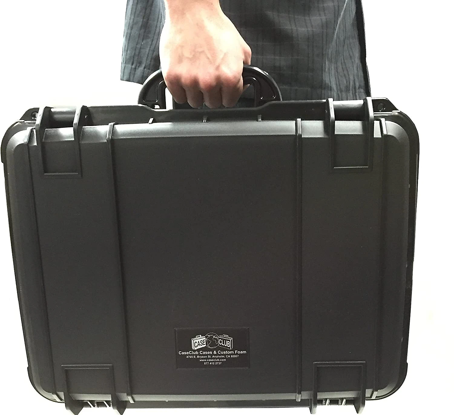 Case Club Estação de game portátil com monitor Console e ac essórios não incluídos