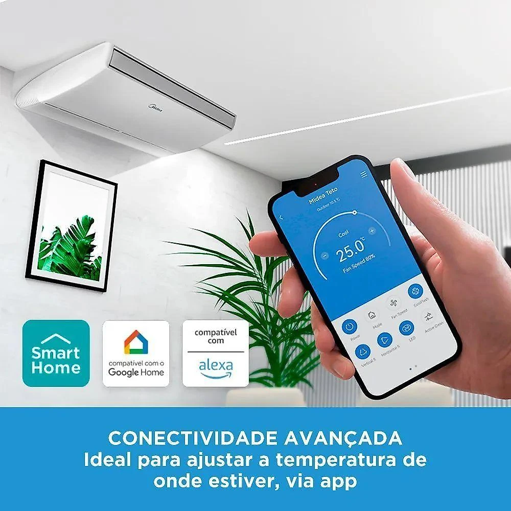 Ar Condicionado Piso Teto Midea 36000 BTUS 220V 38CCVE36515MM