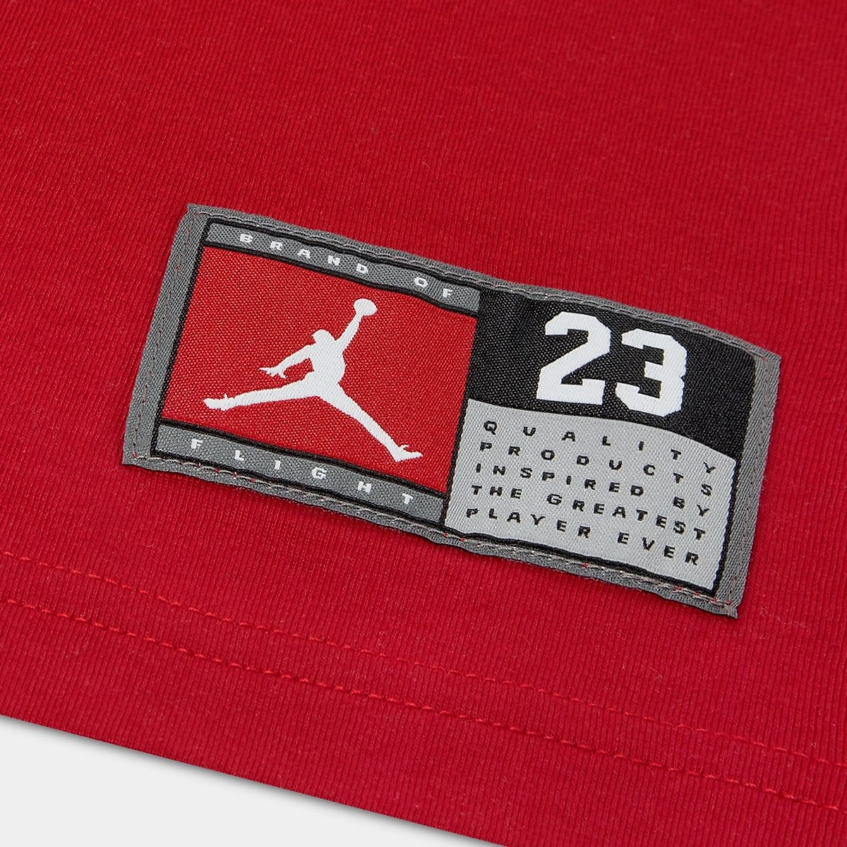 Camiseta Nike Jordan Flight Menino Vermelho+Preto - 10A