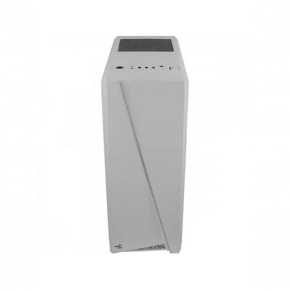 Gabinete Gamer Aerocool Cylon Branco Rgb Lateral Acrílico