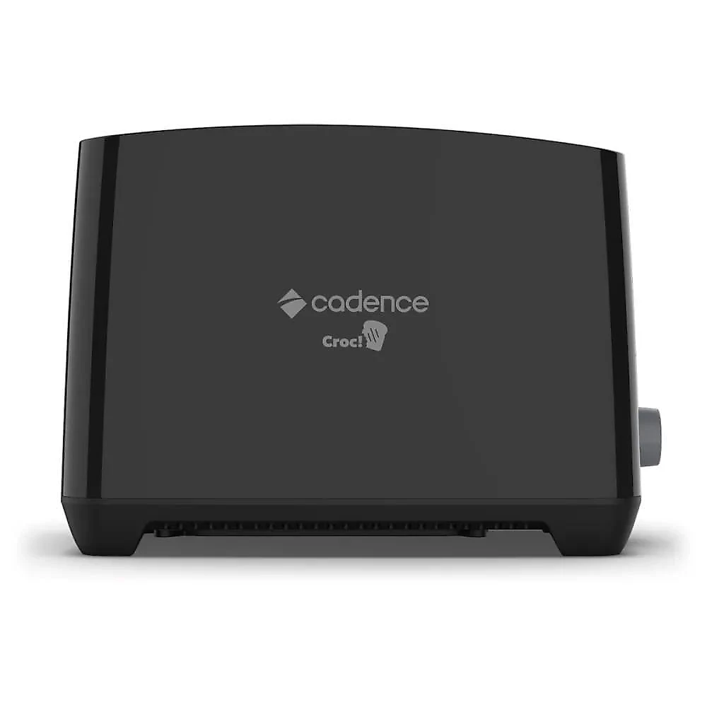 Torradeira Preta Croc! Cadence 110V