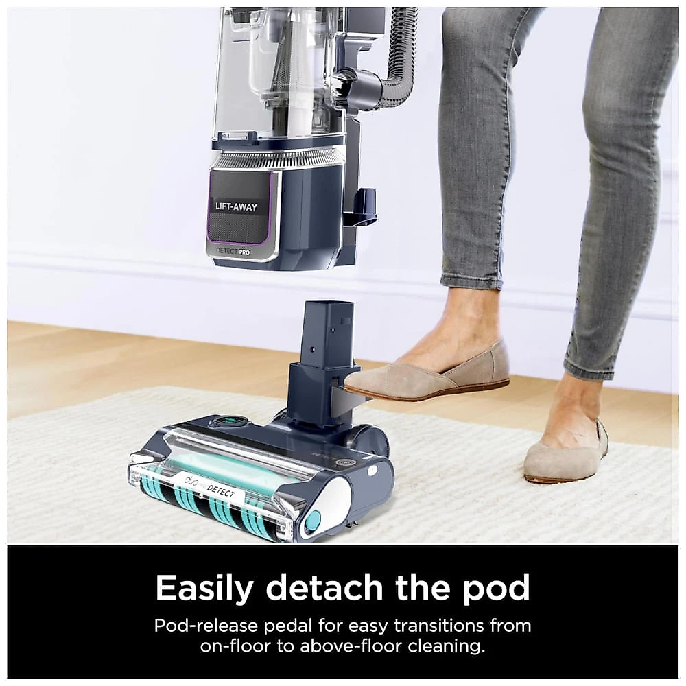 Aspirador Vertical Shark Detect Pro Speed Lift-Away Gray LA742 0,7L 110V