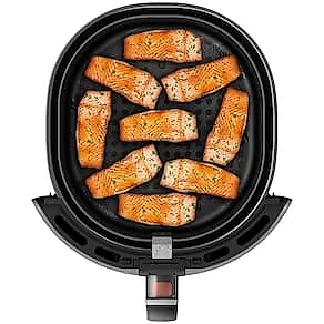 Fritadeira Elétrica Sem Óleo Air Fryer Electrolux Family Efficient Por Rita Lobo EAF50 5L Grafite 110V