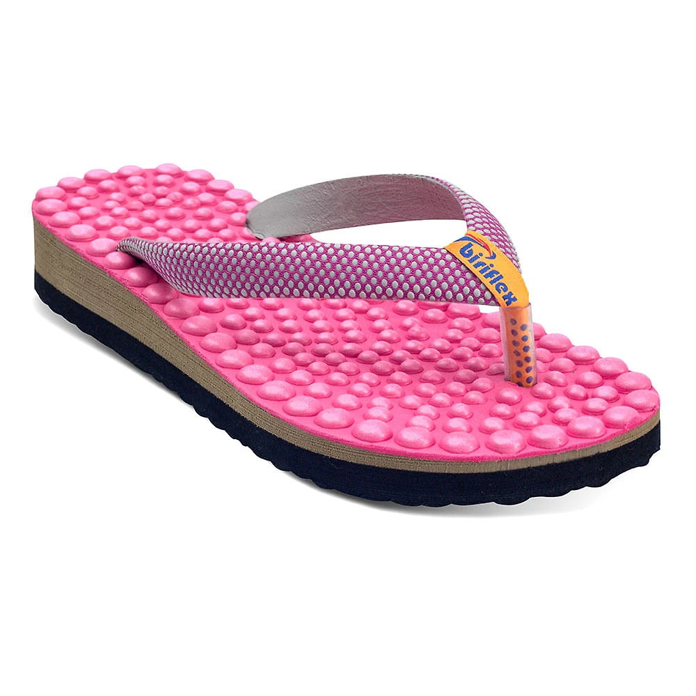 Miniatura Chinelo Biriflex Anabela Para Esporão n.39/40 Pink Ref. 803