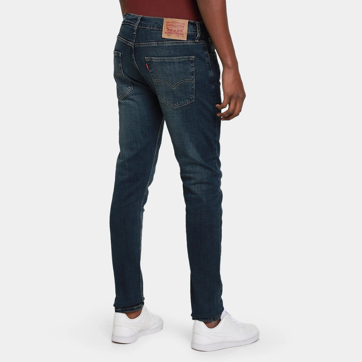 Miniatura Calça Jeans Levi´s Slim Taper Masculina Amarelo - 36