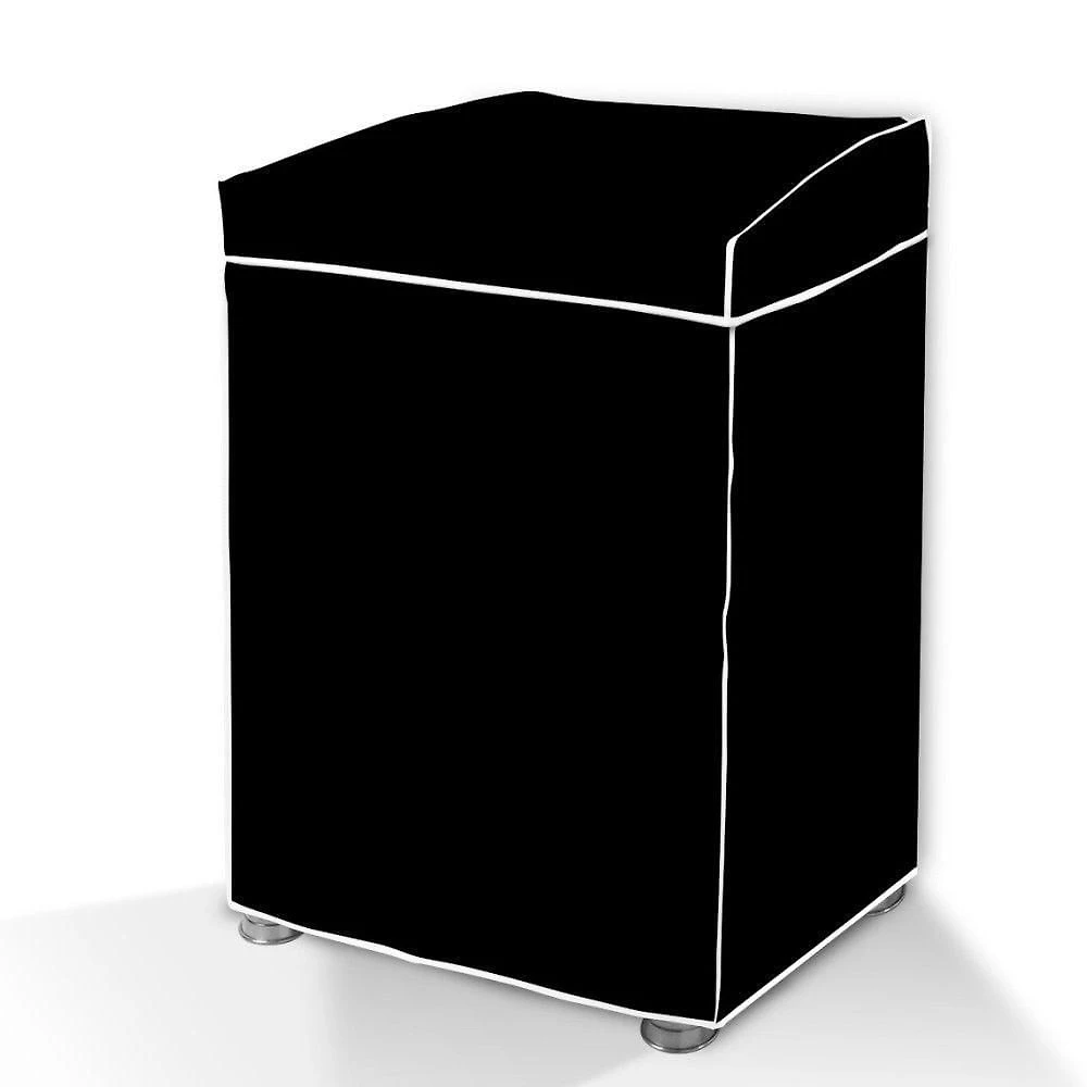 Capa para Máquina de Lavar Fullcommerce m Compatível 10kg e 11kg em Pvc com Tampa Preto