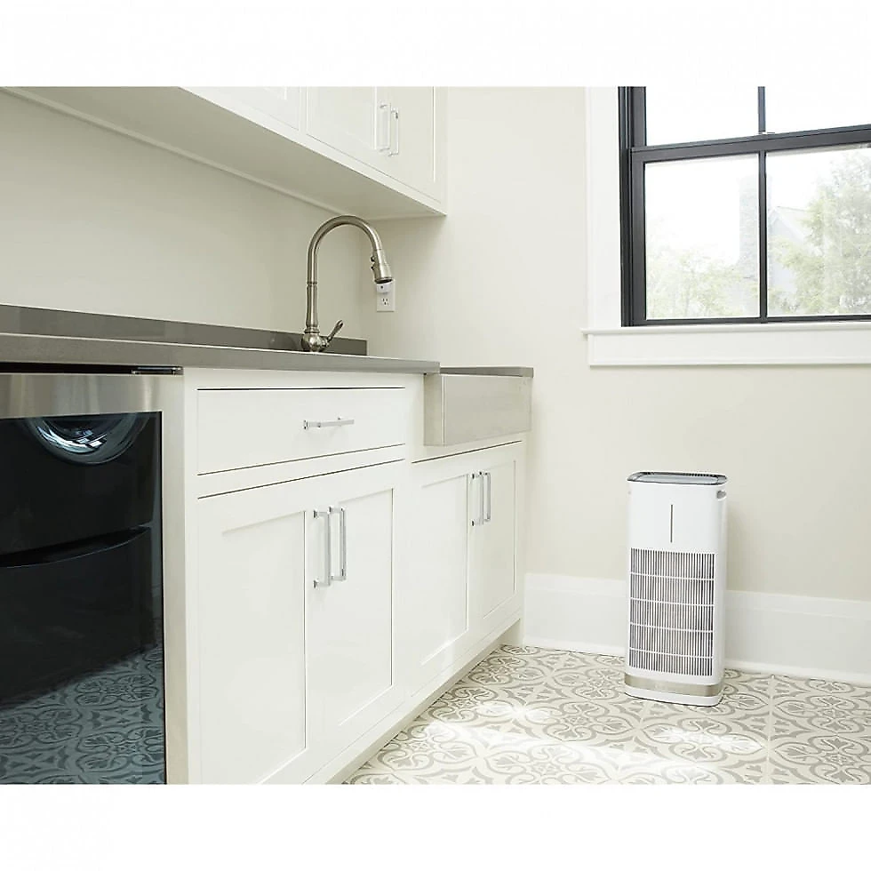 Purificador de Ar com Filtro HEPA H13 para até 92 m2, Cuisinart CAP 1000, 110V, Branco
