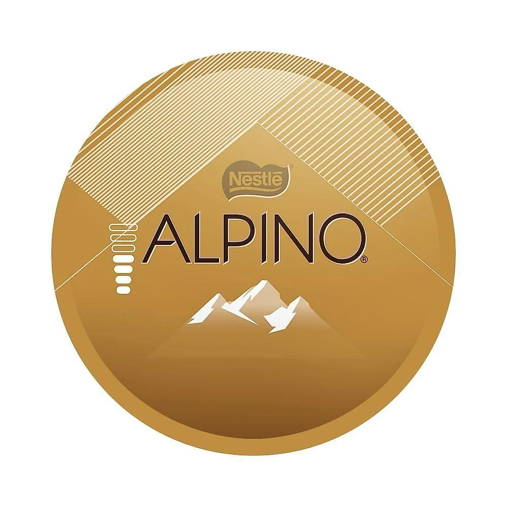 Cápsulas de Bebida Alpino Chocolate Descafeinado Caixa com 10 Unidades Dolce Gusto