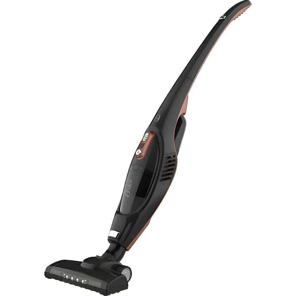 Aspirador de Pó 2 em 1 Vertical Oster OASP651-BAT 110W 0,5L Filtro HEPA Preto Bivolt