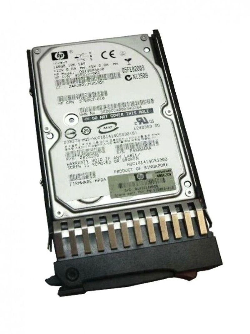 Miniatura HD SAS HP 146GB 10K 2.5 - Servidores e Armazenamento HP