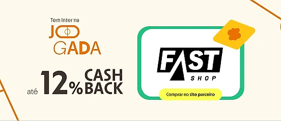 FASTSHOP COM ATÉ 12% DE CASHBACK