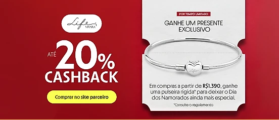 VIVARA COM ATÉ 20% DE CASHBACK