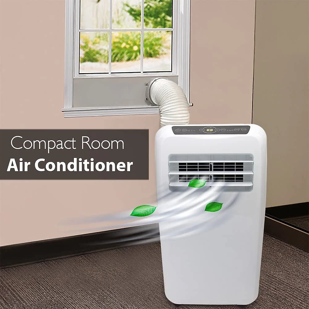 SereneLife SLPAC125 Climatizador Portátil com Controle Remoto 110V Branco